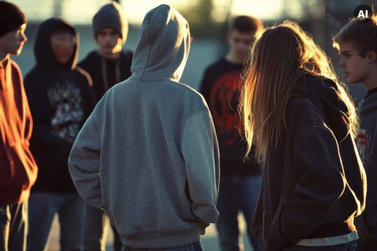 Groups on adolescent criminal behavior, the sociology of crime